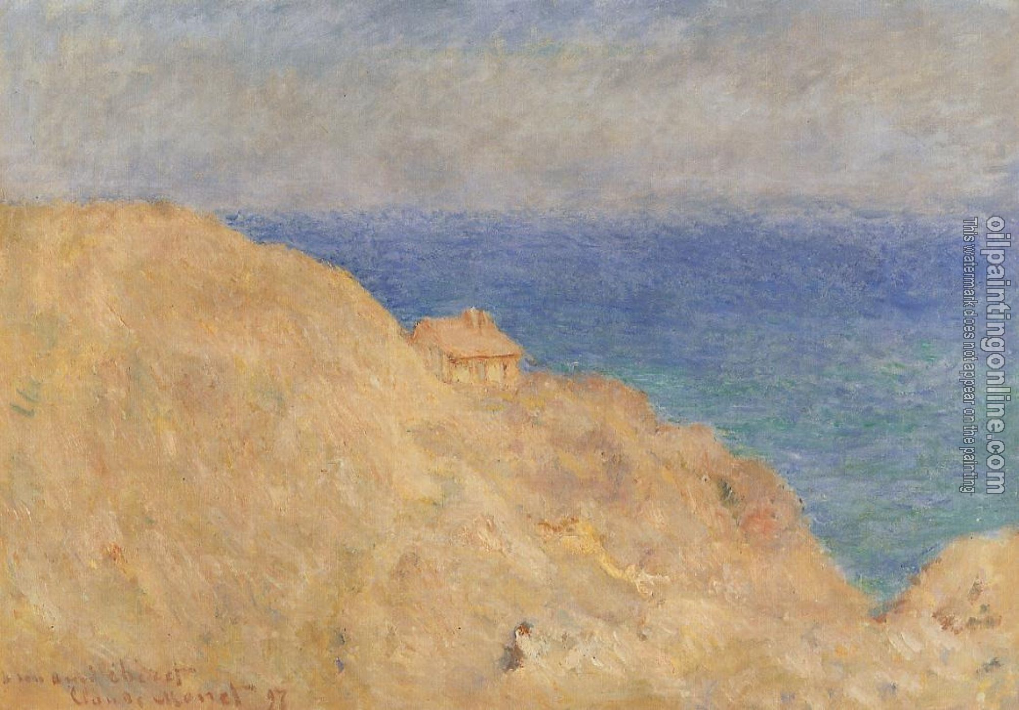 Monet, Claude Oscar - Coastguard Cabin